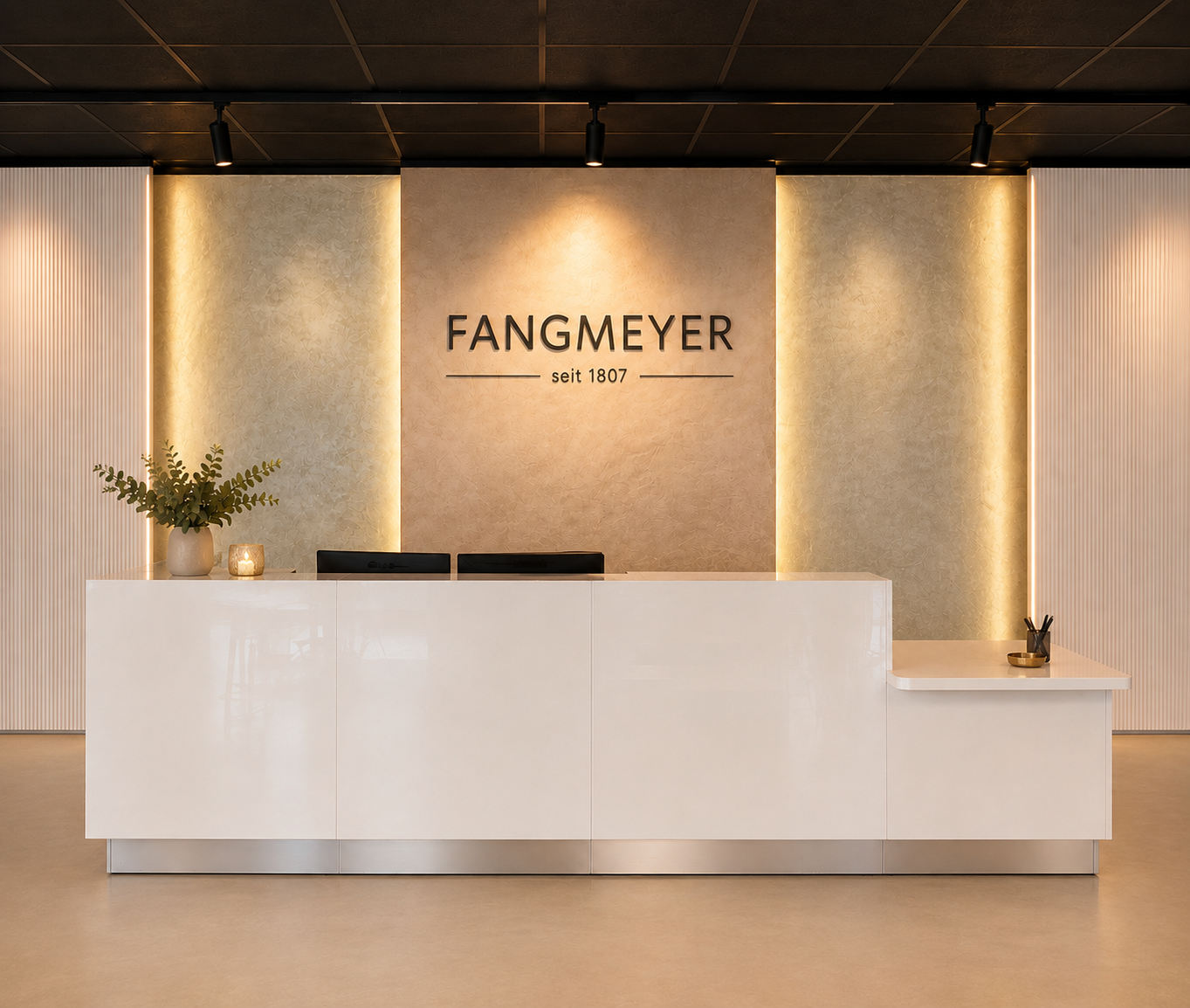Showroom von FArben FAngmeyer - individuelle Beratung für Wand- und Raumgestaltung